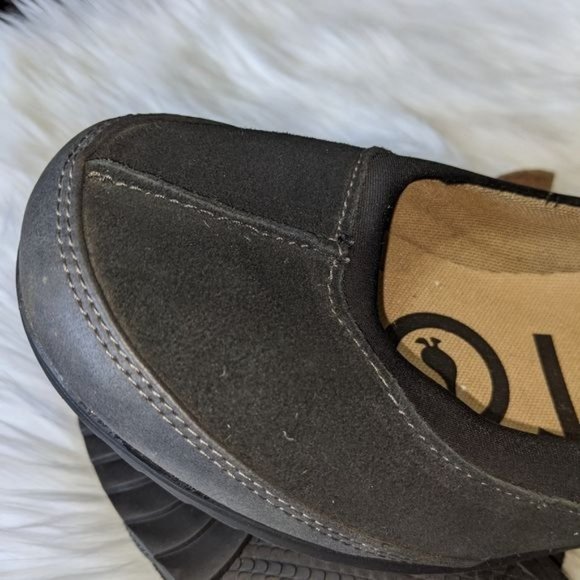 SPORTO ORIGINAL JENNA LEATHER MARY JANE FLATS SANDALS SHOES BLACK SIZE 11M - Picture 10 of 11